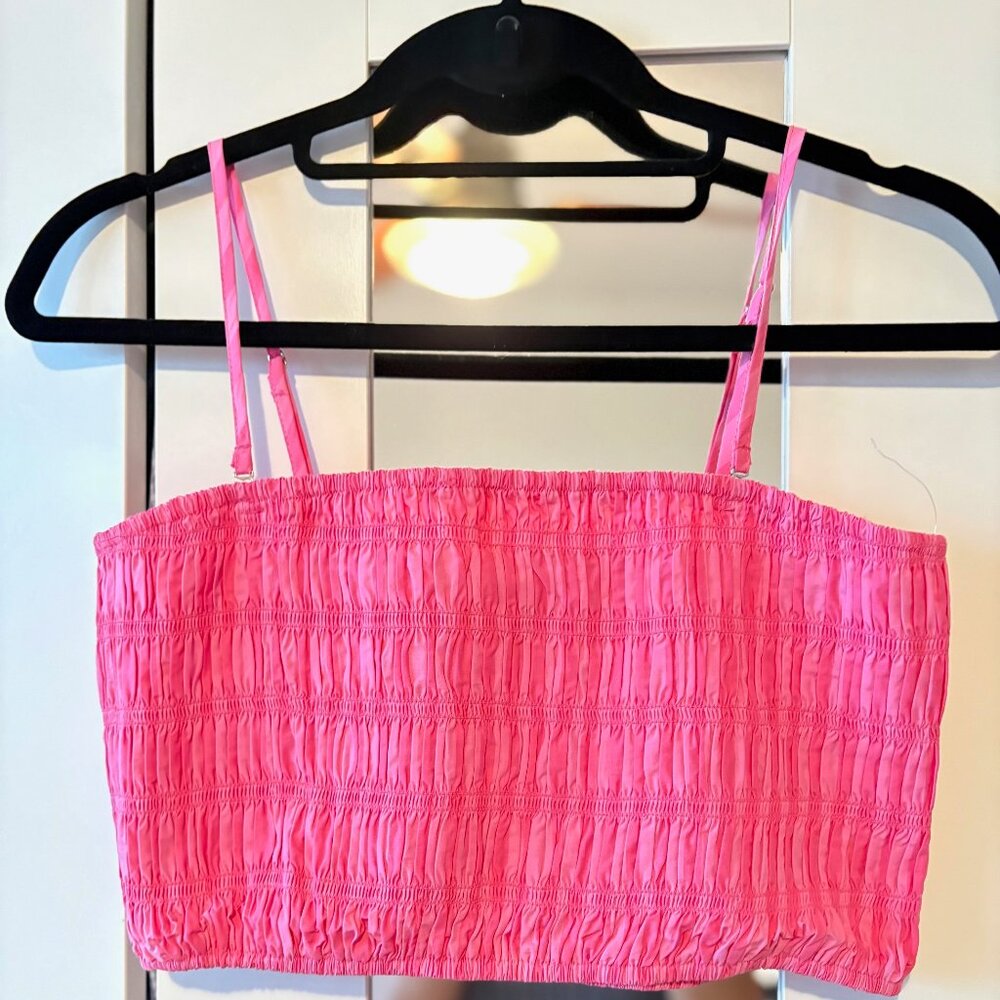 Pink Crop Top
